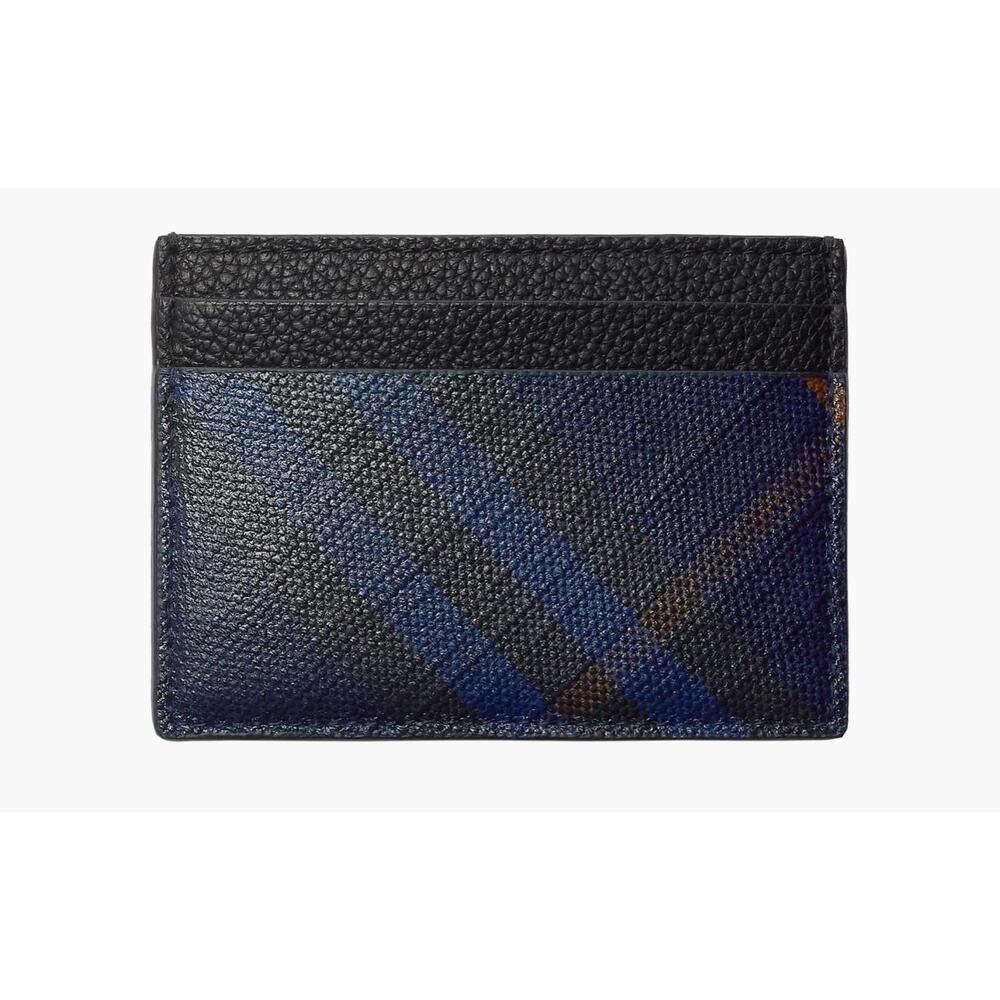 BURBERRY
Navy Tall Check Card Holder